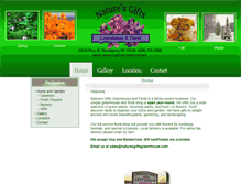 Tablet Screenshot of naturesgiftsgreenhouse.com